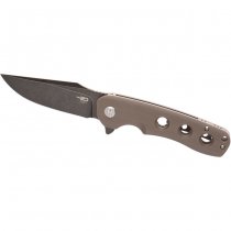 Bestech Knives Arctic Linerlock SW Folder - Brown