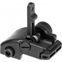 Blackhawk Folding Rear BUIS - Black