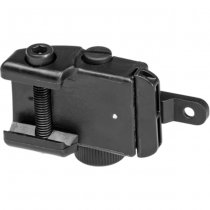 Blackhawk Folding Rear BUIS - Black