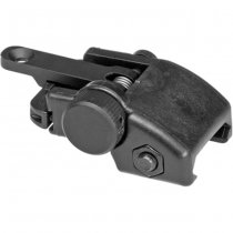 Blackhawk Folding Rear BUIS - Black