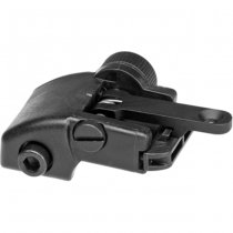 Blackhawk Folding Rear BUIS - Black