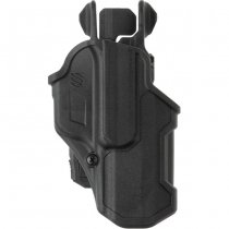 BLACKHAWK T-Series L2C Concealment Holster Glock 17/22/31/35/41/47 RH - Black