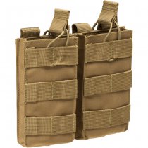 Condor M4 Double Open-Top Magazine Pouch - Coyote