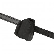 Frontline KNG Open Top Holster Glock 17 GTL Paddle - Black