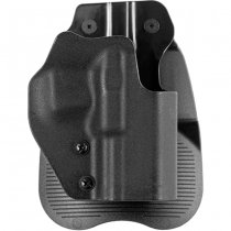 Frontline Molded Polymer Paddle Holster Glock 17 / 19 - Black