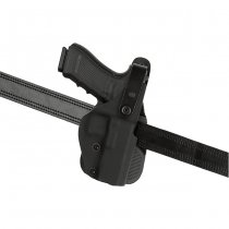 Frontline Thumb-Break Kydex Holster Glock 17 Paddle - Black