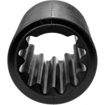 Manta 7 x 1.5 Inch ID Suppressor Cover - Black