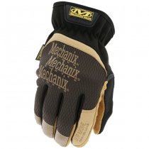 Mechanix FastFit Leather Gloves - Brown