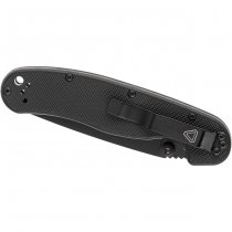 Ontario RAT II Linerlock D2 Folder - Black