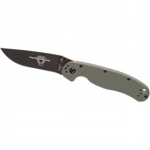 Ontario RAT II Linerlock D2 Folder - Olive