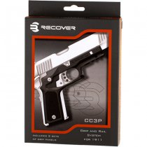 Recover CC3P Grip & Rail System 1911 - Grey