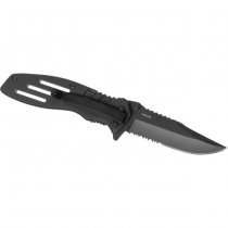 Smith & Wesson Extreme Ops SWA24S Serrated Folder - Black