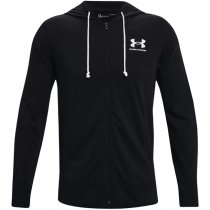 Under Armour UA Rival Terry LC FZ - Black