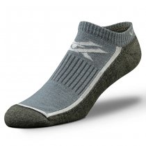 Vortex Optics Everyday Trekker No Show Sock - Grey