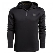 Vortex Frontier Limits 1/4 Zip Hooded Pullover - Black - L