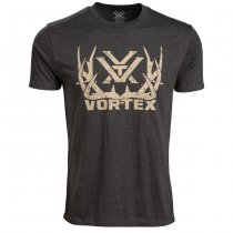 Vortex Full-Tine T-Shirt - Black - L