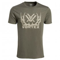 Vortex Full-Tine T-Shirt - Olive - L