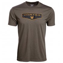Vortex Shield T-Shirt - Brown - L