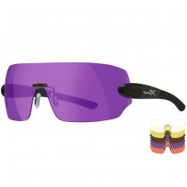 Wiley X Detection Clear / Yellow / Orange / Purple / Copper - Black