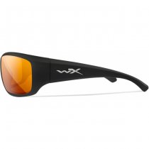 Wiley X Omega Captivate Polarized Bronze Mirror - Black