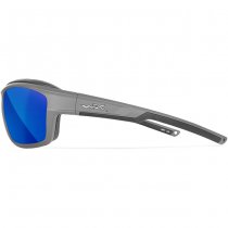 Wiley X Ozone Captivate Polarized Blue Mirror - Grey