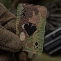 M-Tac Ace of Spades Laser Cut Patch - Multicam