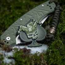 M-Tac Ace of Spades Rubber Patch - Olive