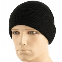 M-Tac Acrylic Fine Knit Watch Cap - Black - L/XL