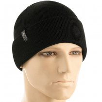 M-Tac Acrylic Fine Knit Watch Cap - Black - L/XL