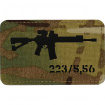 M-Tac AR-15 223/5.56 Laser Cut Patch - Multicam