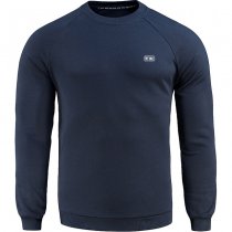 M-Tac Cotton Sweatshirt - Dark Navy Blue - L