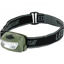 M-Tac Headlamp 4+1 LED - Olive