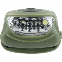 M-Tac Headlamp 4+1 LED - Olive