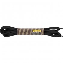 M-Tac Impregnated Shoe Laces 155cm - Black