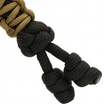 M-Tac Knife Lanyard Loopy Snake Skull - Black / Coyote