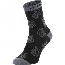 M-Tac Lightweight Socks Grenades Mk.3 - Black - 39-42