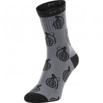 M-Tac Lightweight Socks Grenades Mk.3 - Dark Grey - 39-42