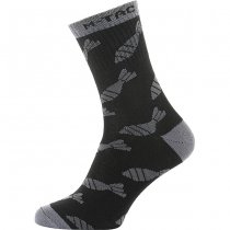 M-Tac Lightweight Socks Mortar Bombs Mk.3 - Black - 39-42