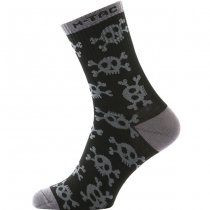 M-Tac Lightweight Socks Pirate Skull Mk.3 - Black 39-42