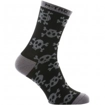 M-Tac Lightweight Socks Pirate Skull Mk.3 - Black 39-42