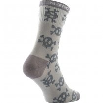 M-Tac Lightweight Socks Pirate Skull Mk.3 Light Grey 39-42