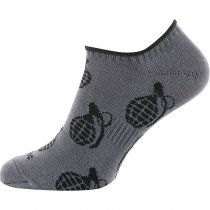 M-Tac Lightweight Summer Socks Grenades - Dark Grey - 39-42