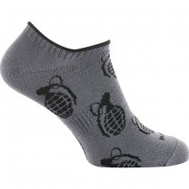 M-Tac Lightweight Summer Socks Grenades - Dark Grey - 39-42