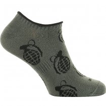 M-Tac Lightweight Summer Socks Grenades - Olive - 39-42