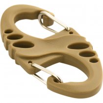 M-Tac Plastic S-Hook Carabiner - Coyote