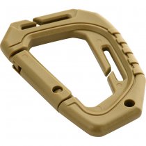 M-Tac Plastic Tactical Carabiner - Coyote