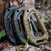 M-Tac Plastic Tactical Carabiner - Olive