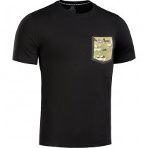 M-Tac Pocket T-Shirt 93/7 - Black - S