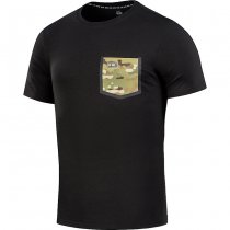 M-Tac Pocket T-Shirt 93/7 - Black - XS