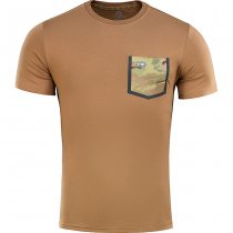 M-Tac Pocket T-Shirt 93/7 - Coyote - S